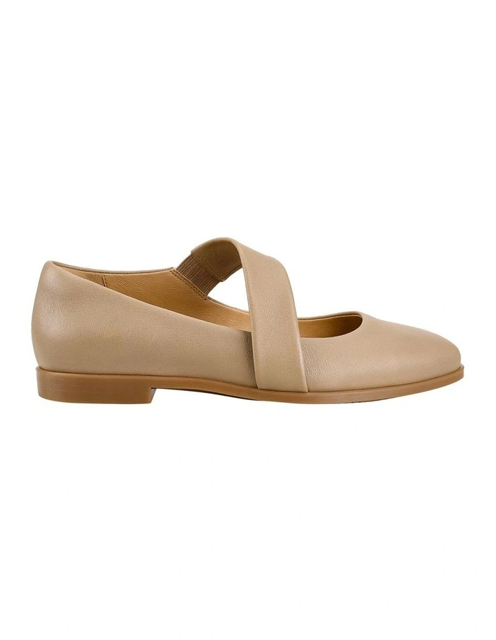 Zinc Flat Shoe in Taupe image 1