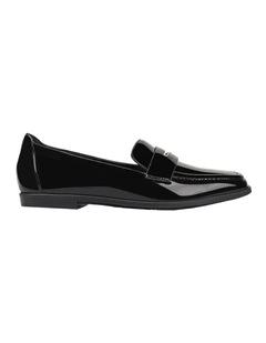 Zabrina Loafer in Black Patent