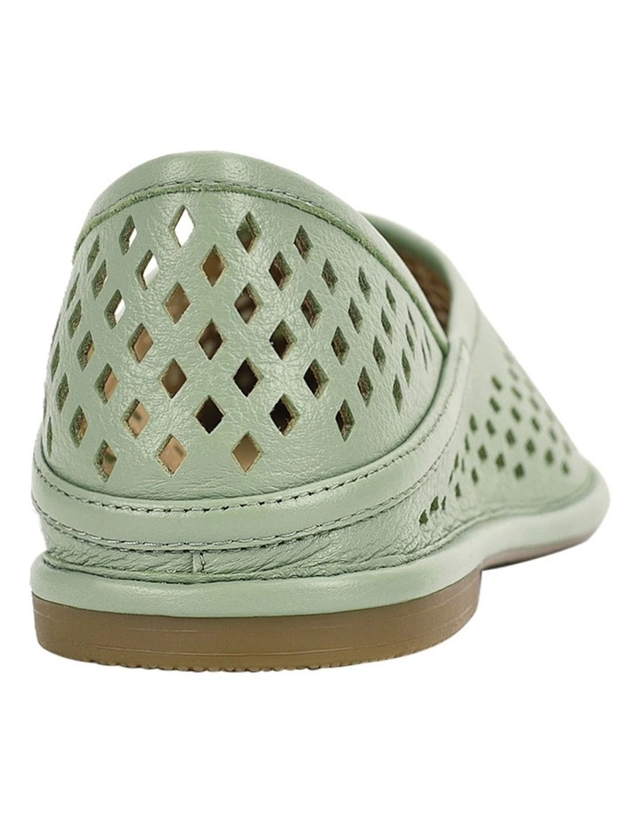 Chara Flat in Matcha image 5