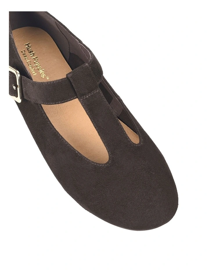 Blink Ground Ballet in Coffee Suede image 4