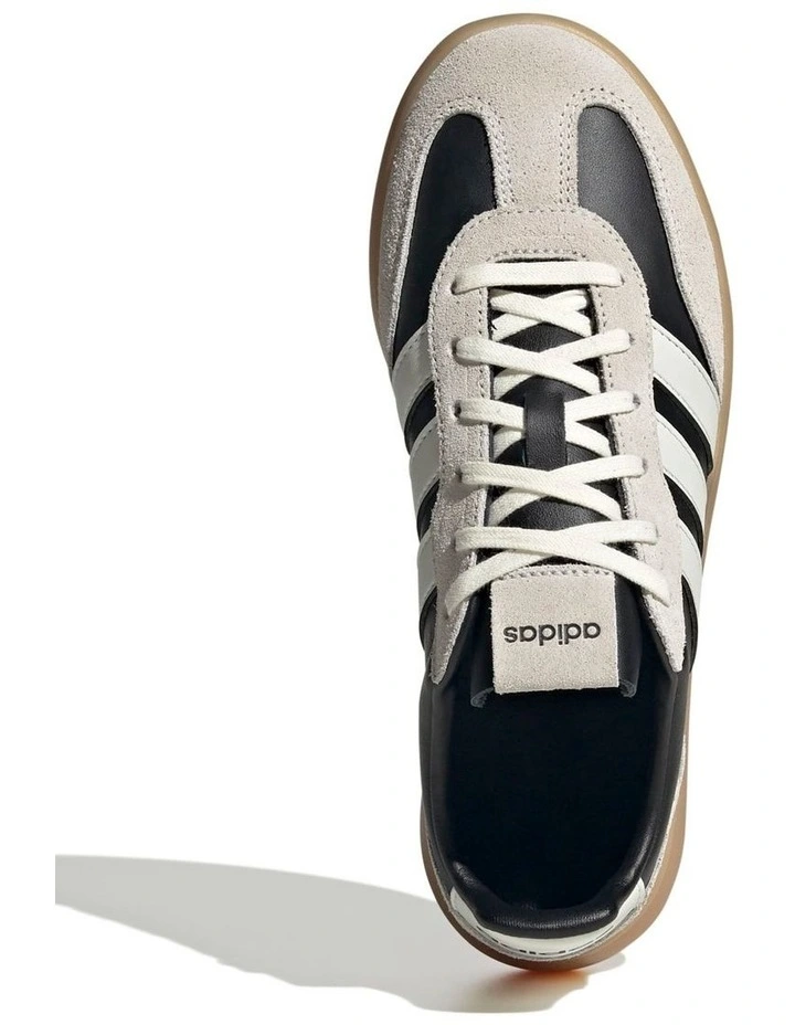 Barreda Decode Shoes in Black and Off White image 2