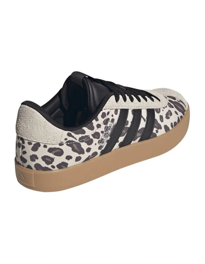 VL COURT 3.0 Shoes in Crystal Linen Leopard Print image 5