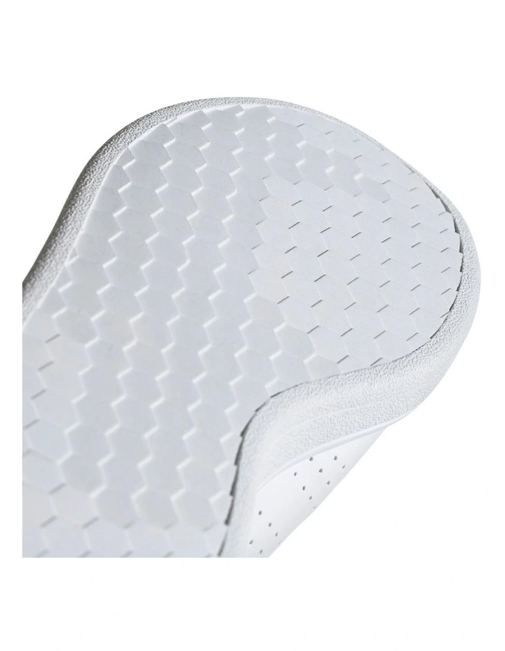 white adidas advantage