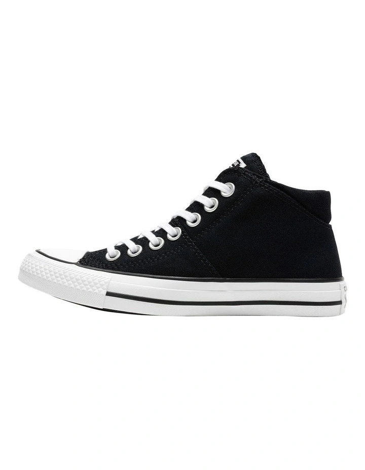 Chuck Taylor All Star Madison Canvas Mid in Black image 3
