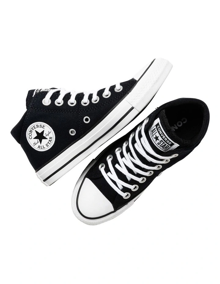 Chuck Taylor All Star Madison Canvas Mid in Black image 4