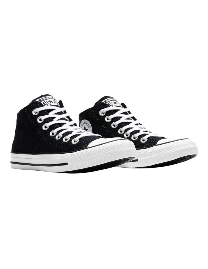 Chuck Taylor All Star Madison Canvas Mid in Black image 5