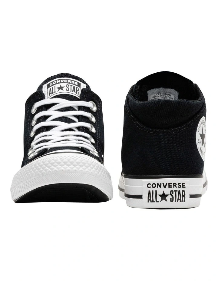 Chuck Taylor All Star Madison Canvas Mid in Black image 6