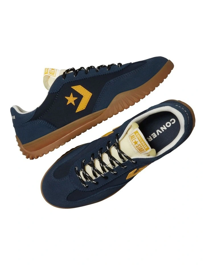 Run Star Trainer Suede Low Top in Obsidian image 4