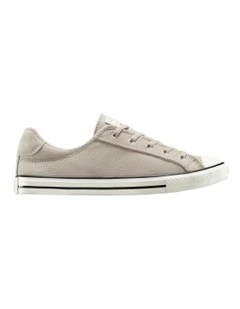 Chuck Taylor All Star Dainty Suede Shoe in Papyrus