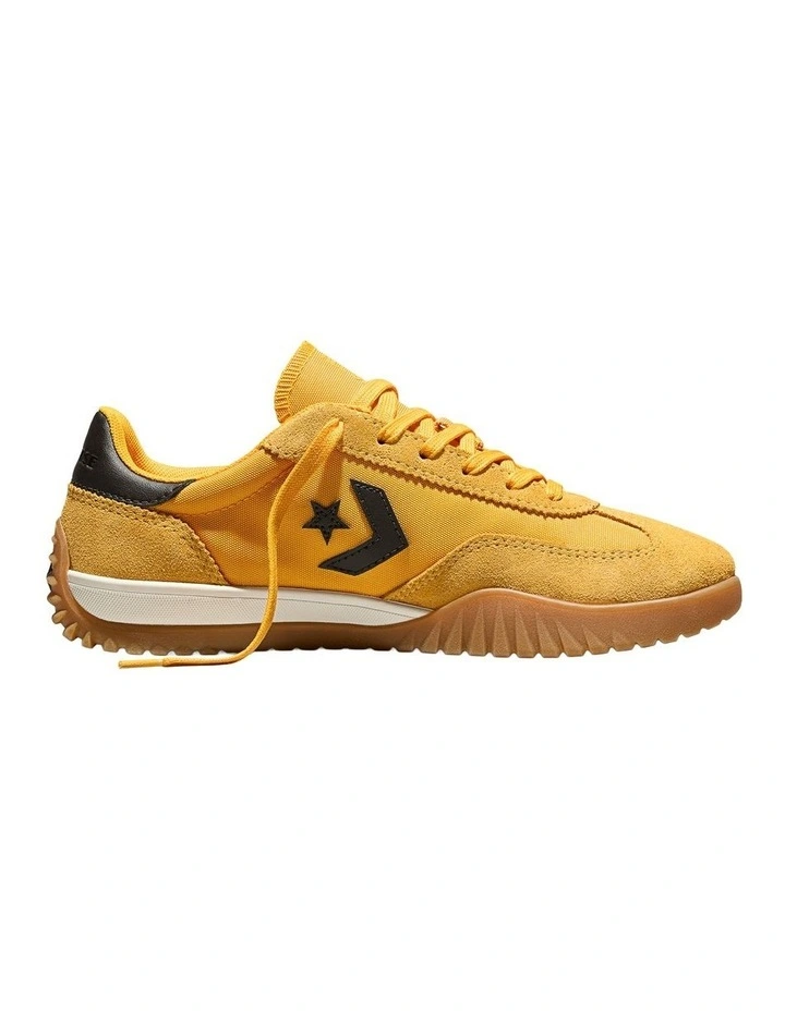 Run Star Trainer Suede in Gold Palm/Black/Gum image 1