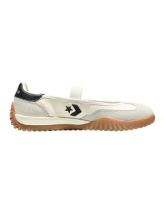 Run Star Trainer Ballet Flat in Egret/Black/Gum