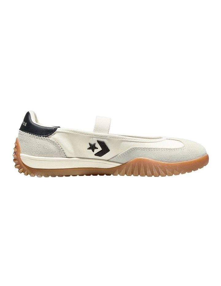 Run Star Trainer Ballet Flat in Egret/Black/Gum image 1