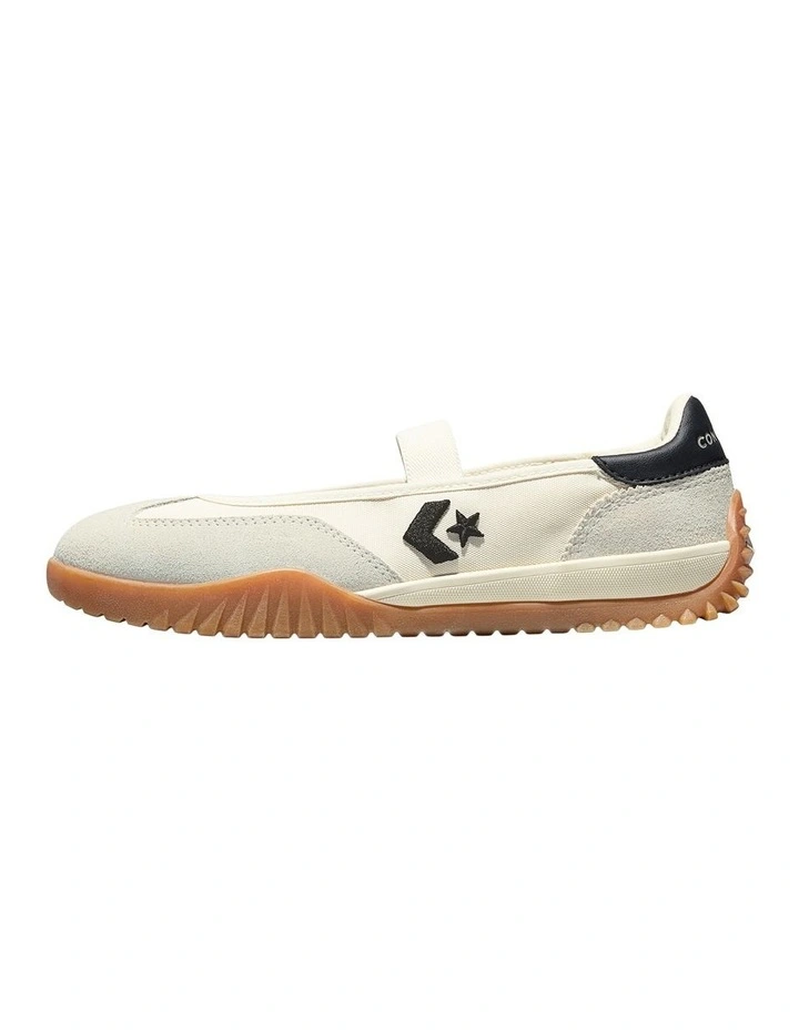 Run Star Trainer Ballet Flat in Egret/Black/Gum image 3
