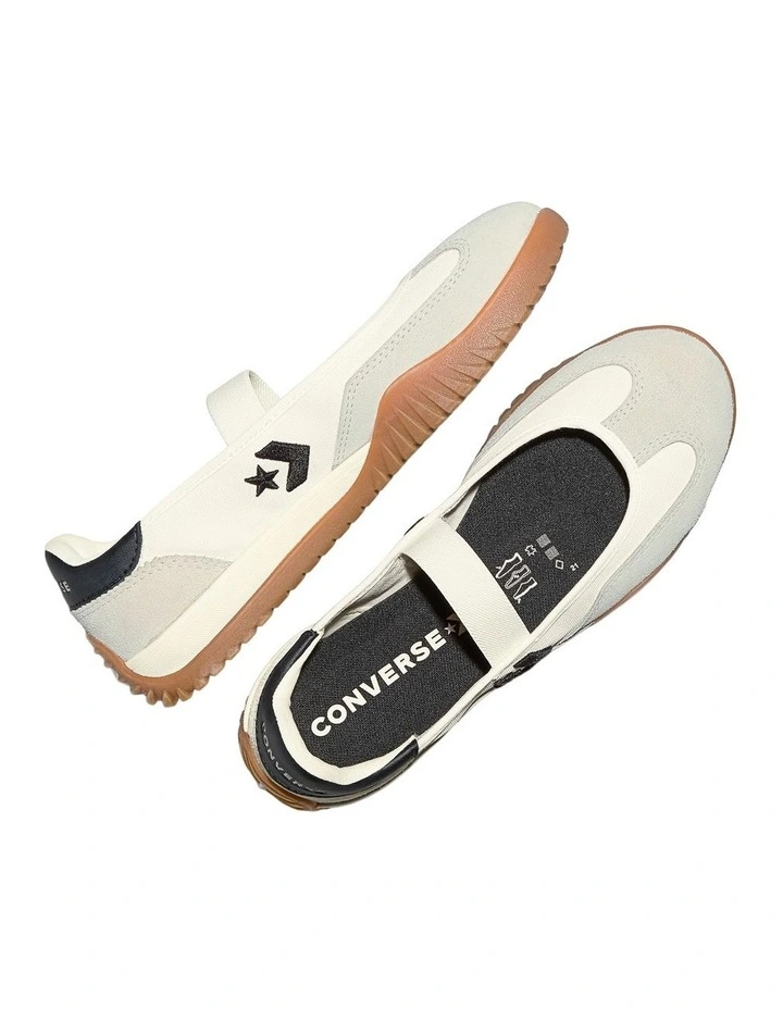 Run Star Trainer Ballet Flat in Egret/Black/Gum image 4