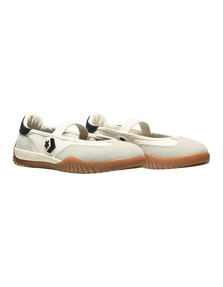 Run Star Trainer Ballet Flat in Egret/Black/Gum image 5