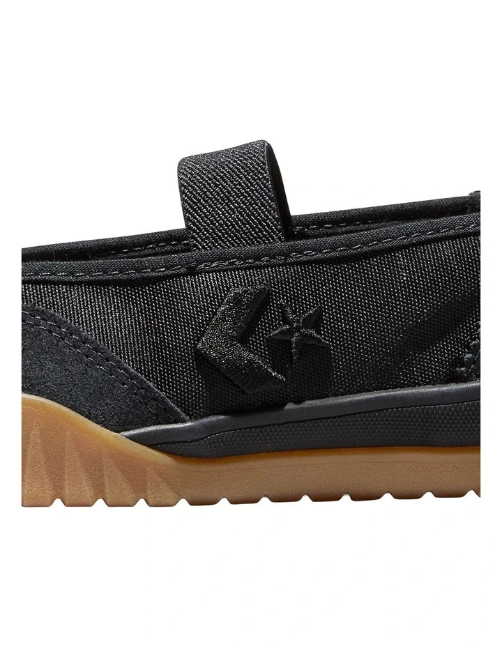 Run Star Trainer Ballet Flat in Black/Black/Gum image 7