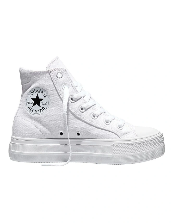 CONVERSE CHUCK TAYLOR ALL STAR DAY ONE PLATFORM CANVAS WHITE image 1