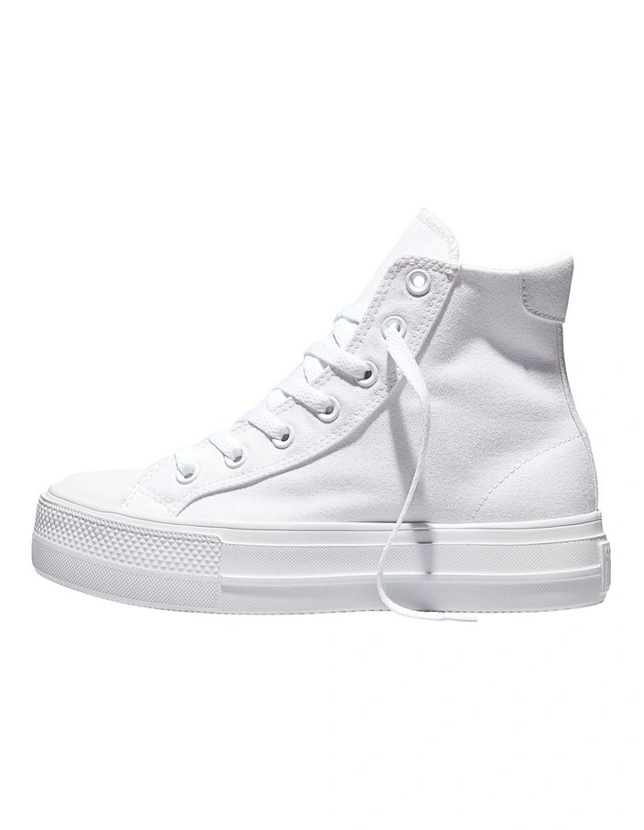CONVERSE CHUCK TAYLOR ALL STAR DAY ONE PLATFORM CANVAS WHITE image 2