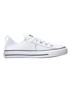 Ctas Shoreline White/Black Knit Sneaker