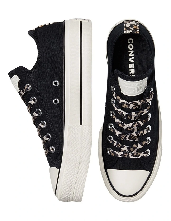 converse black leopard