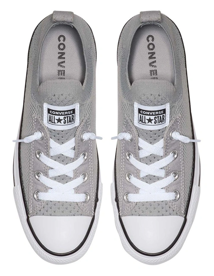 converse womens slip on grey