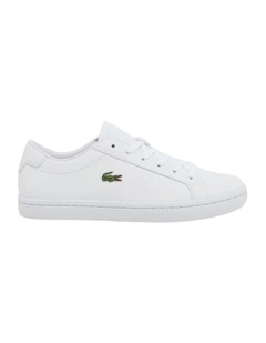 Straightset 2.0 Leather Sneakers in White