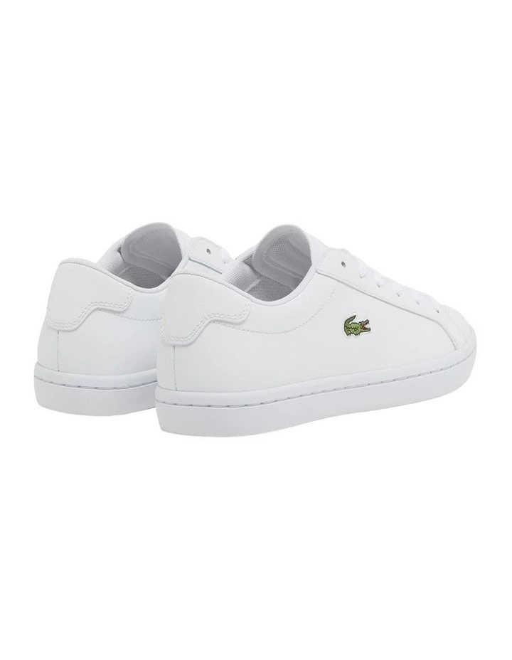 Straightset 2.0 Leather Sneakers in White image 3