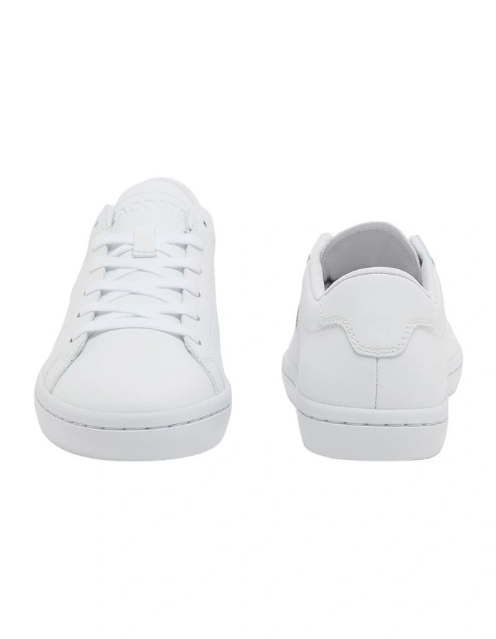 Straightset 2.0 Leather Sneakers in White image 4