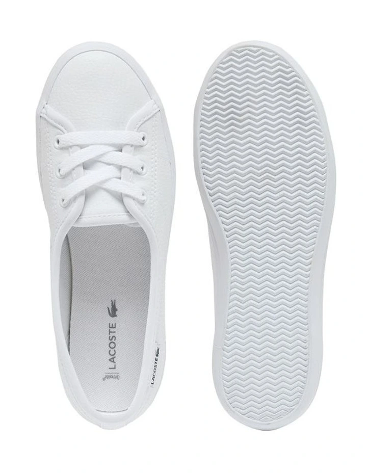 Median LTH Leather Sneakers in White image 4