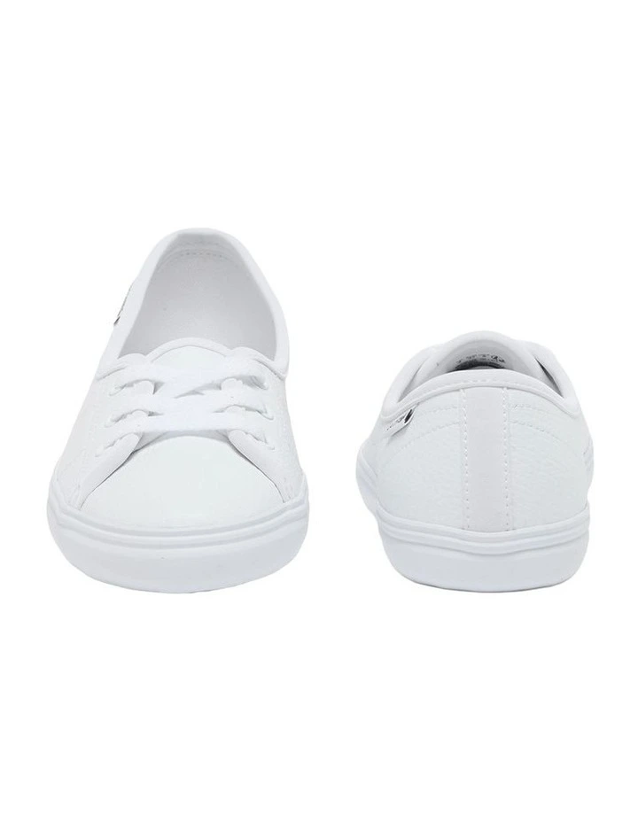 Median LTH Leather Sneakers in White image 5