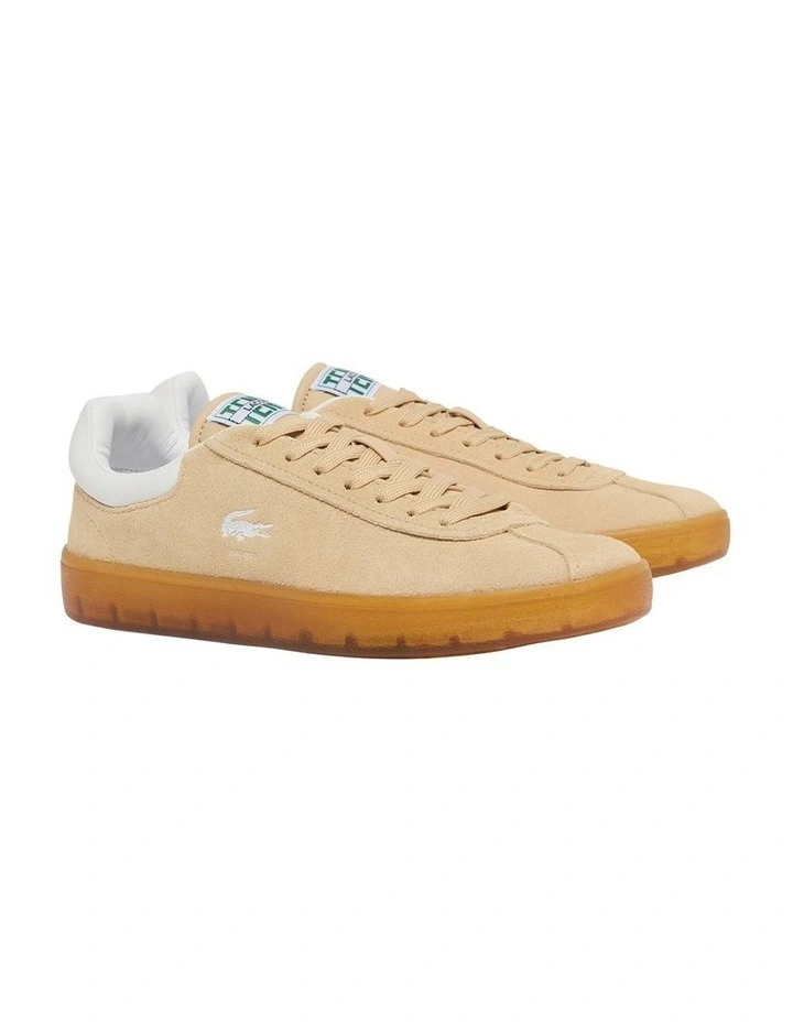 Baseshot Suede Sneakers in Natural Gum image 2