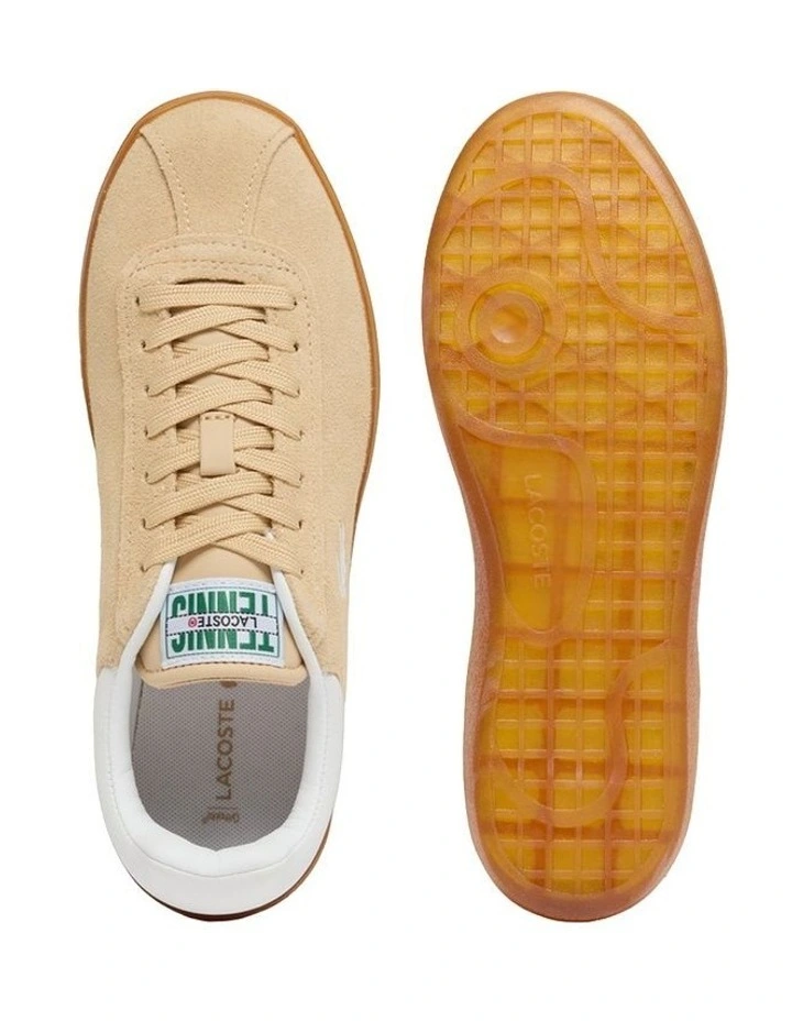 Baseshot Suede Sneakers in Natural Gum image 4