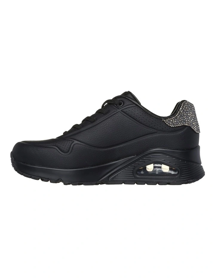 Uno Dazzle Away Sneakers in Black image 3