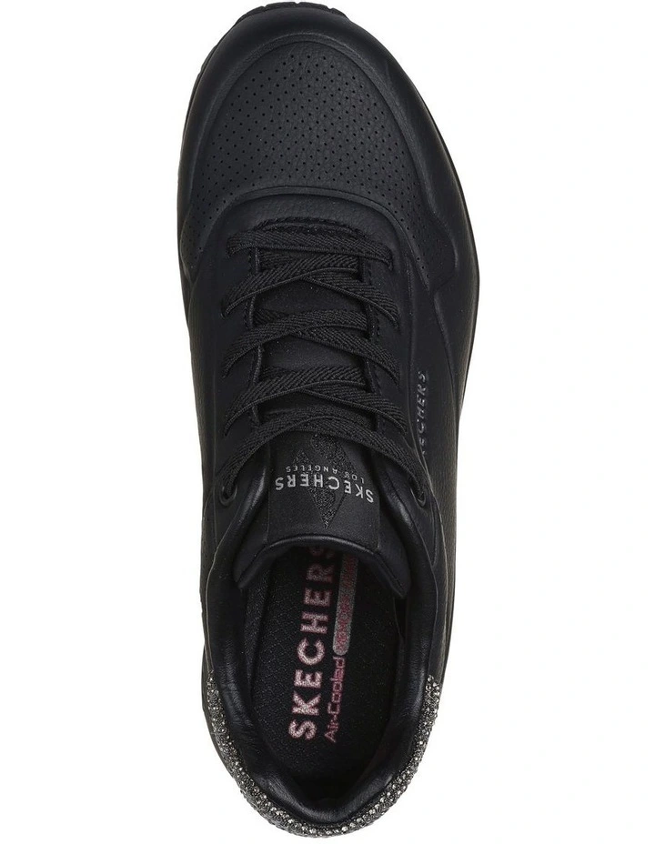 Uno Dazzle Away Sneakers in Black image 4