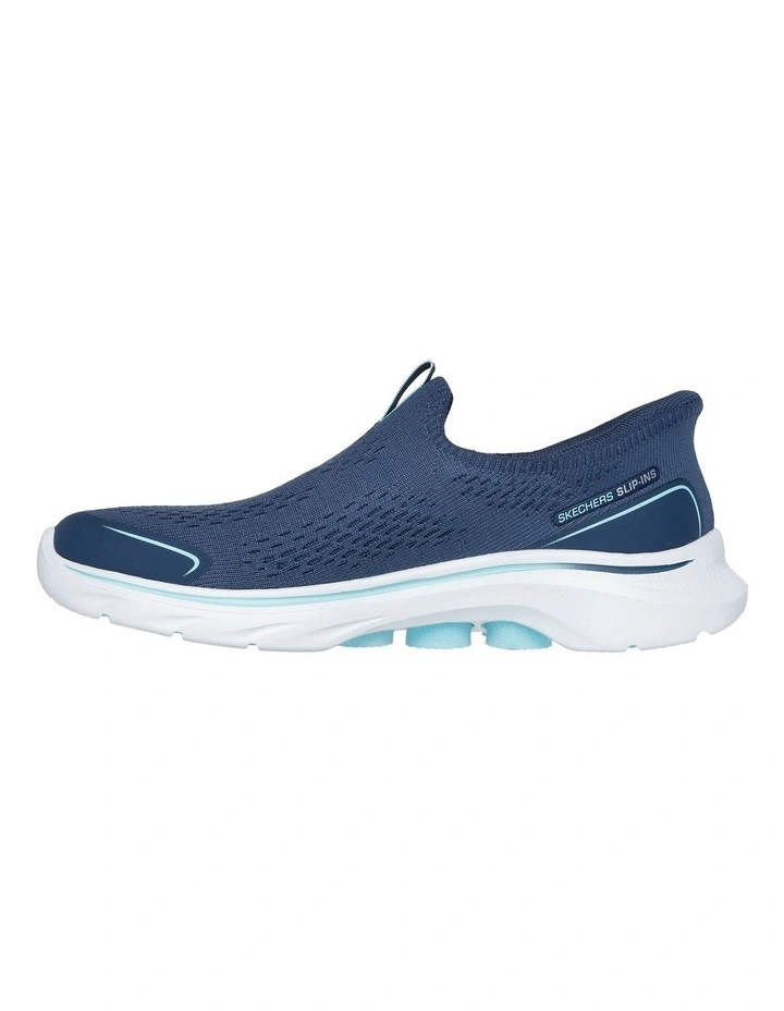125242 NVAQ - SKECHERS SLIP-INS: GO WALK 7 - SARAI in Nvaq Navy Aqua image 5