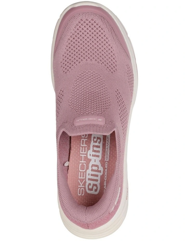 Skechers Slip-Ins: Go Walk 8 125926 M Nova Shoes in Mve Mauve image 2