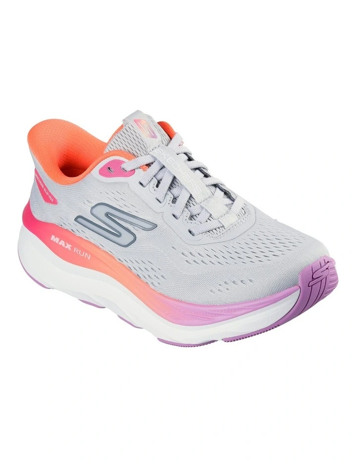 Slip-Ins Max Run Shoes in Gymt Grey/Multi image 1