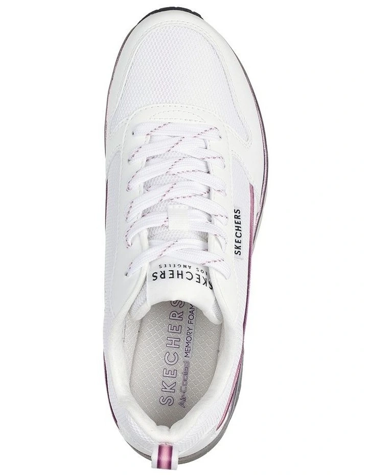 Uno Sparkle Lite Shoes in White image 4