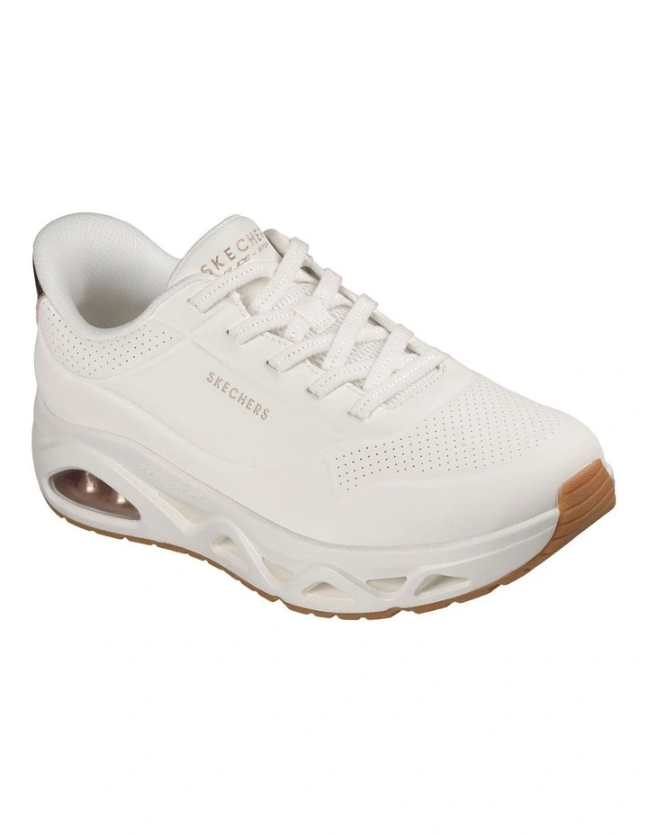 Slip-Ins Uno Glide-Step Glide On Air Shoes in White image 1