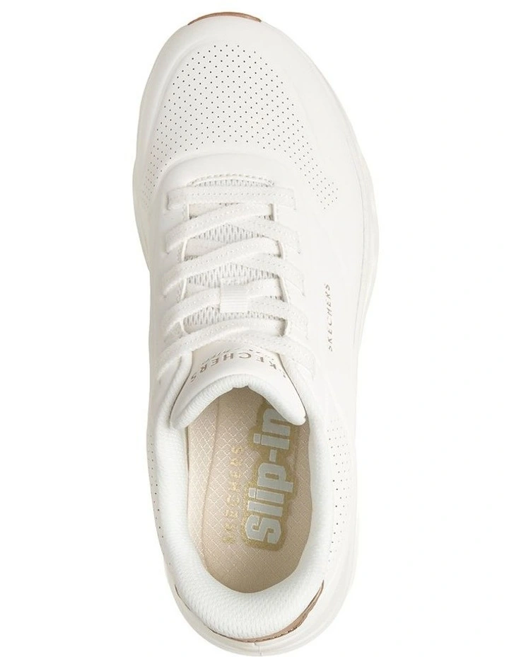 Slip-Ins Uno Glide-Step Glide On Air Shoes in White image 4