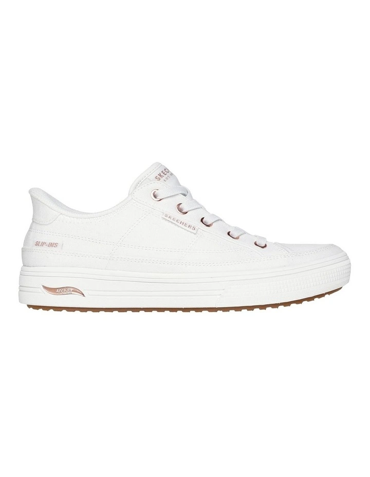 Slip-Ins Arch Fit Arcade See Ya There in White image 3