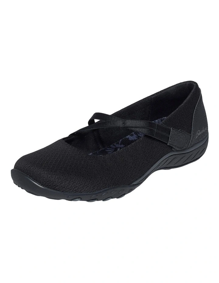 Skechers Breathe-easy-heart's 100771 Bbk Black Sneaker / Black image 3
