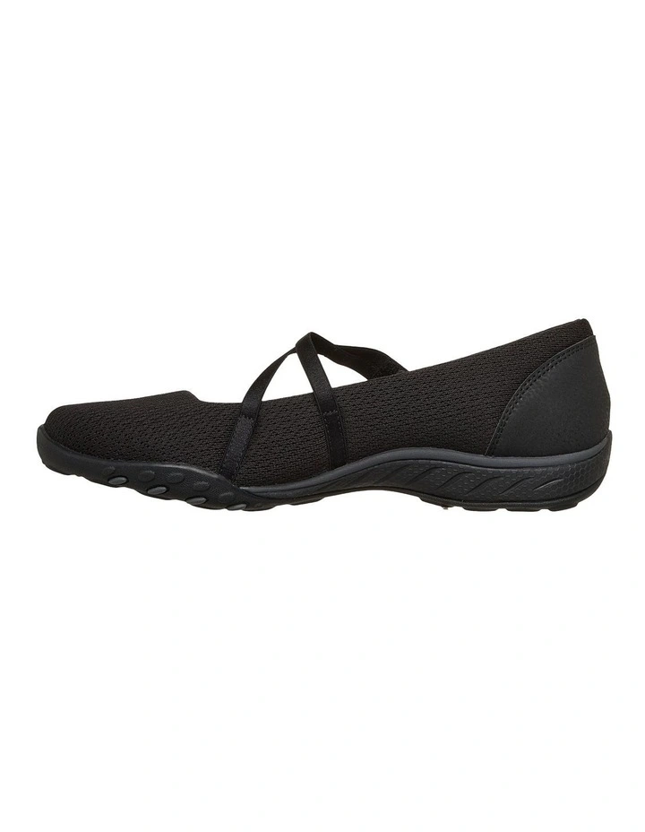 Skechers Breathe-easy-heart's 100771 Bbk Black Sneaker / Black image 6