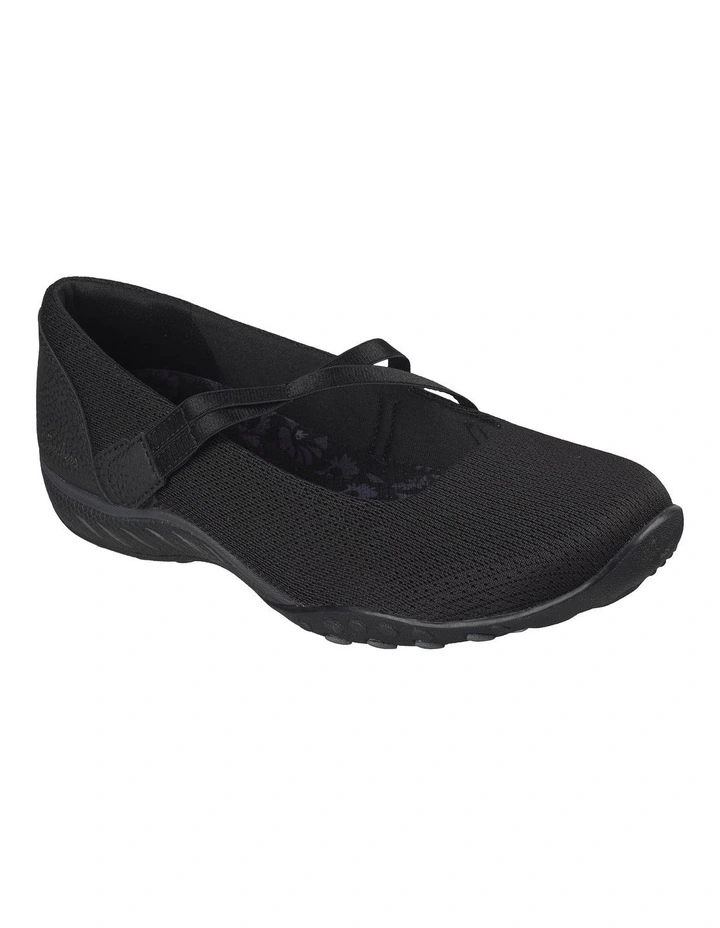 Skechers Breathe-easy-heart's 100771 Bbk Black Sneaker / Black image 7