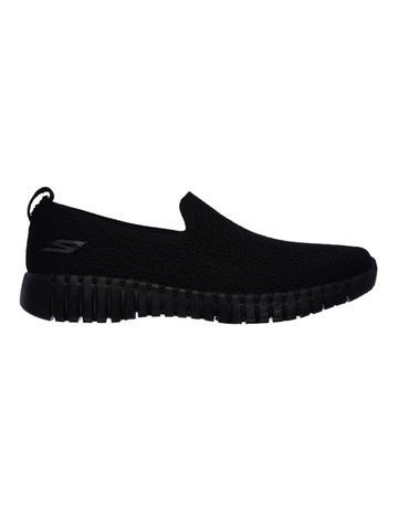 skechers loafers womens black