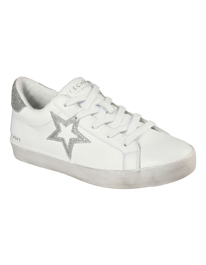 Diamond Starz-Starry Steps White/Silver Sneaker