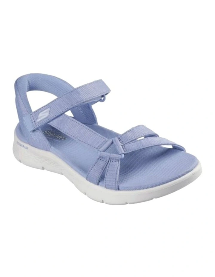 141481W PERI - SKECHERS SLIP-INS: GO WALK FLEX SANDAL - ILLUMINATE image 1