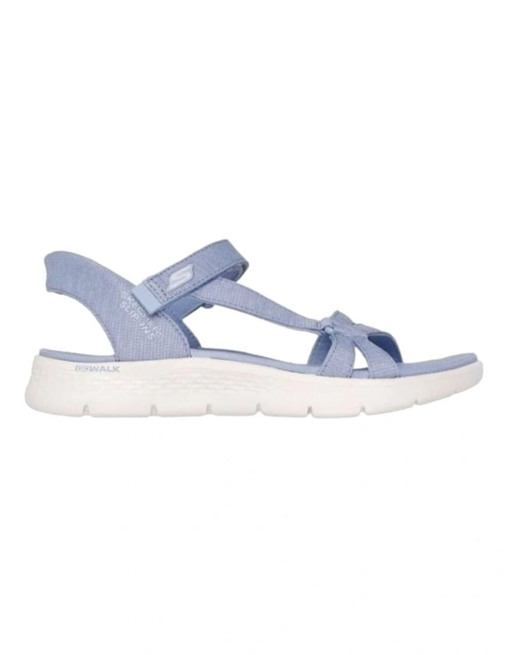141481W Go Walk Flex Slip-Ins Sandal in Blue image 2