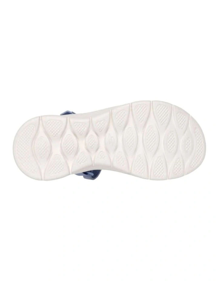141481W PERI - SKECHERS SLIP-INS: GO WALK FLEX SANDAL - ILLUMINATE image 4