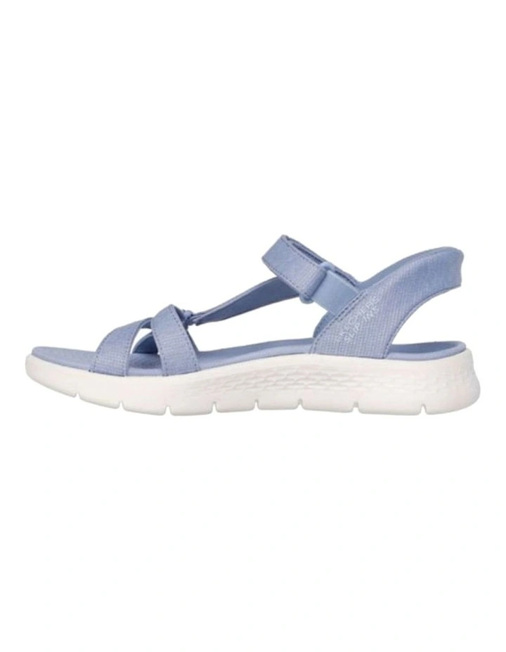 141481W Go Walk Flex Slip-Ins Sandal in Blue image 5
